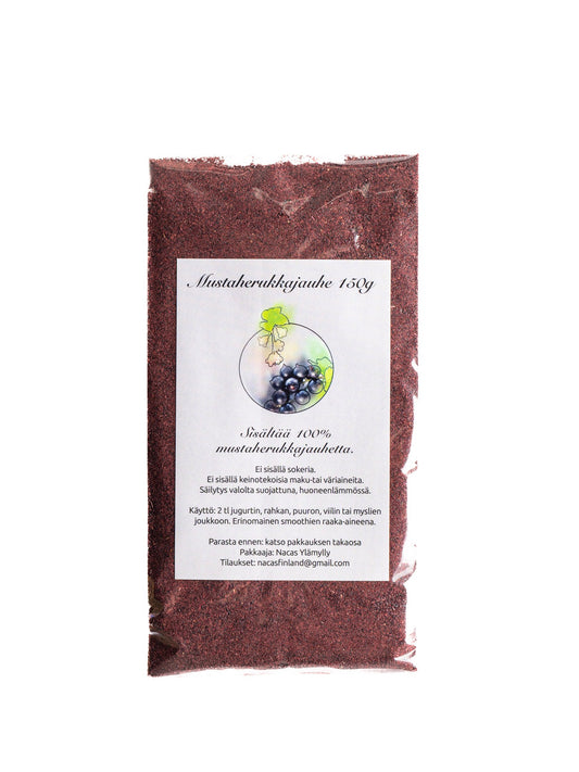Mustaherukkajauhe 150g